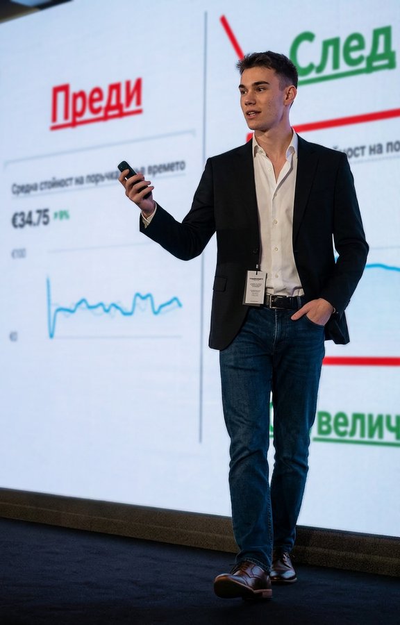 Венелин Йорданов на сцена